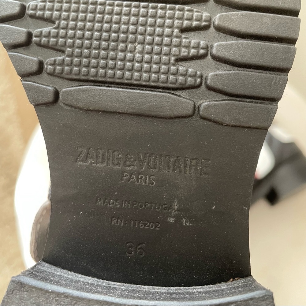 Zadig & Voltaire Empress Moto Biker Boots - image 8